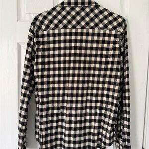 Carhartt Black and White Plaid Shirt